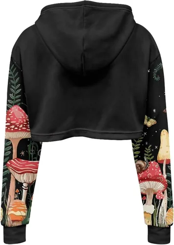 Vista 3 de XXQGOMG Sudaderas casuales de manga larga con capucha para mujeres, adolescentes y niñas