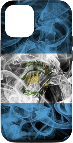 Vista 28 de Funda para iPhone 17 con diseño de bandera de Guatemala con estética ahumada