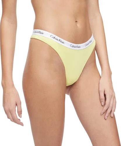Vista 2 de Carousel Logo Tanga de algodón Multipack Bragas Corsage Cyber GreenGrey Heather