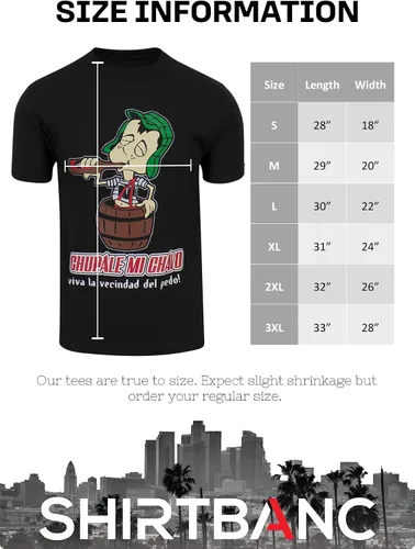 Vista 6 de Chupale Mi Chavo Camisa Chavo del 8 Ocho Chespirito Don Ramon Chilindrina