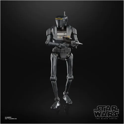 Vista 3 de STAR WARS The Black Series New Republic Security Droid Toy - Figura de acción The Mandalorian de 6 pulgadas, juguetes para niños a partir de 4 años