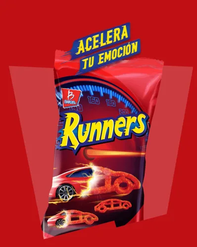 Vista 3 de Runners Barcel - 5 bolsas de 2.19 oz cada una