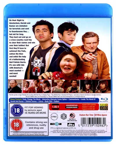 Vista 2 de Harold & Kumar Escape From Guantanamo Bay Blu-ray