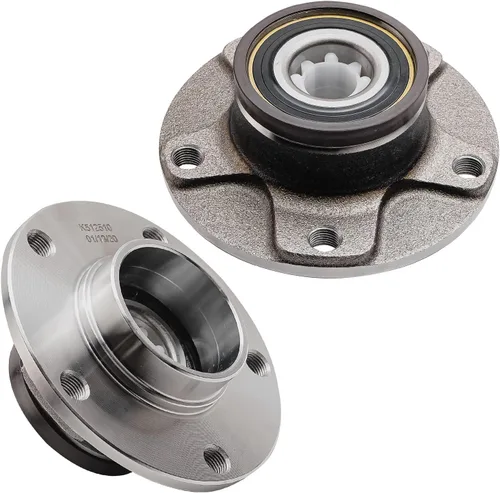Vista 9 de Detroit Axle - Kit de 2 cubos de rodamiento de rueda delantera para Corolla 2003-2019, Matrix 2003-2013, Celica 2000-2005, Vibe 2003-2008, 1