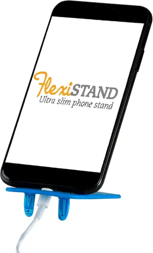 Vista 11 de Flexistand - Soporte para teléfono y teléfono para iPhone y Android, soporte de escritorio para teléfono móvil, compacto, flexible, ajustable