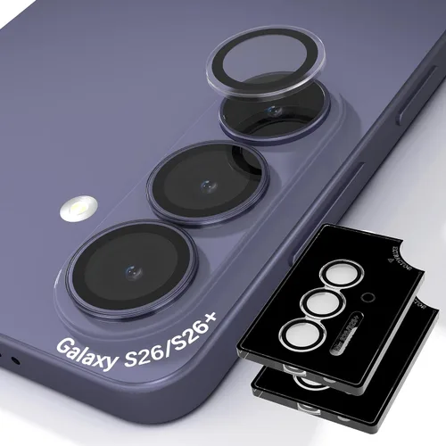 Vista 17 de Orzero Protector de lente de cámara compatible con Samsung Galaxy S25, bandeja de instalación de un solo paso, cubierta de vidrio con anillo