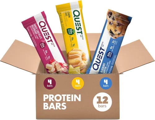 Vista 16 de Quest Nutrition Paquete de variedad para amantes del chocolate, alto en proteínas, bajo en carbohidratos, sin gluten, apto para ceto, 12