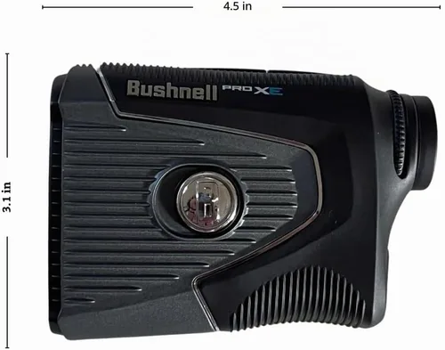 Vista 9 de Bushnell Telémetro láser Pro XE Golf, negro/plata, grande