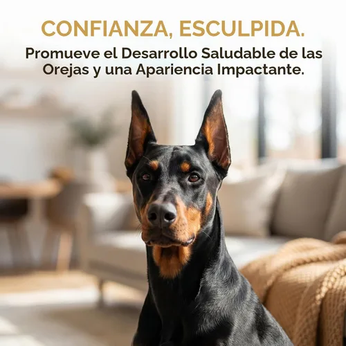Vista 4 de SUPVOX 1 par de herramientas de soporte para orejas de perro: kit de publicación de orejas con cinta y calcomanías para Doberman Corgi y más - Ayuda