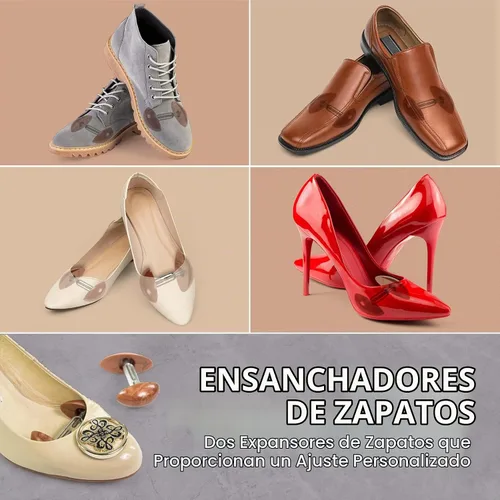 Vista 2 de MEDca™ - Camilla de zapatos se vende como un paquete de 2 colores MARRÓN