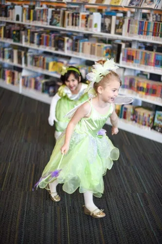 Vista 7 de Little Adventures disfraz de hada para baile, M (3-5 años), Tinkerbell Fairy