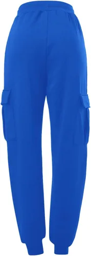 Vista 3 de Pantalones cargo casuales para hombre, pantalones de senderismo, ligeros, tácticos, de ajuste clásico, pantalones de entrenamiento con bolsillos