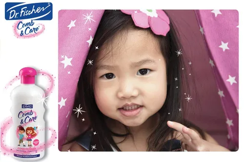 Vista 5 de Dr. Fischer Acondicionador sin lágrimas para niños y bebés. Fórmula sin enredos.