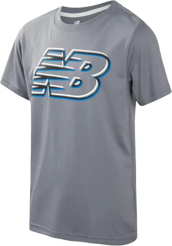 Vista 4 de New Balance Conjunto de pantalones cortos activos para niño 4 piezas camiseta de manga corta y pantalones cortos de gimnasio 8-20