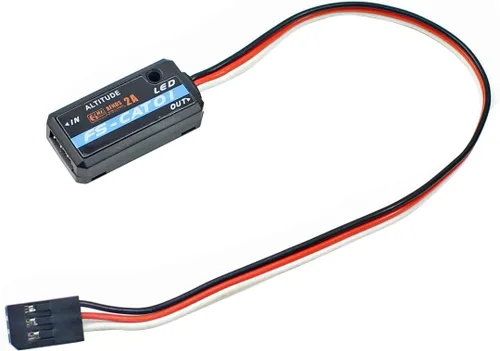 Vista 2 de Flysky Receptor de módulo FS-CEV04 FS-CPD01 FS-CPD02 FS-CTM01 CVT01 Voltaje/Temperatura/Altura/Telemetría Receptor de módulo de datos para FS i6 i10