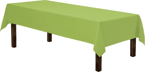 Vista 2 de Gee Di Moda - Mantel rectangular de 60 x 84 pulgadas – Mantel rectangular de poliéster lavable para mesa de 5 pies