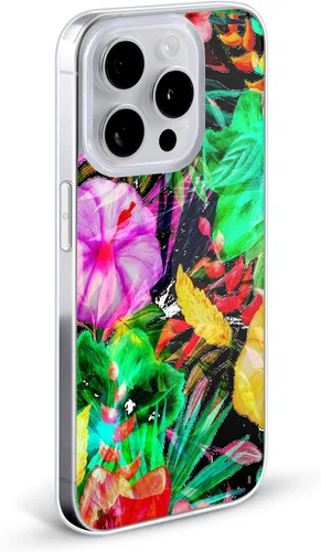Vista 2 de Head Case Designs Funda de gel suave vívido de Haroulita Blossoms con licencia oficial compatible con Apple iPhone 14 Pro Max