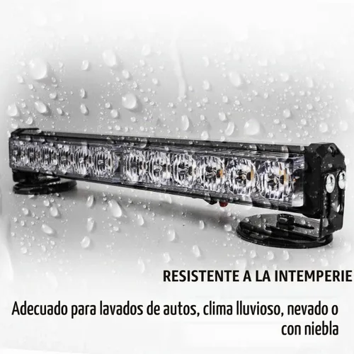 Vista 4 de Luces de emergencia inalámbricas Bar Beacon Led luz de advertencia
