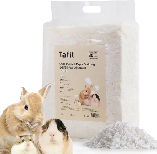 Vista 15 de Ropa de cama de papel natural suave 99% libre de polvo con control de olores, para hámsters, conejillos de indias, conejillos, conejillos