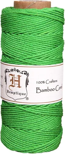 Vista 8 de Carrete de cuerda de bambú 20lb 205'-Negro