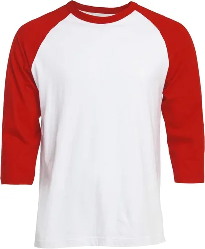 Vista 12 de Men's 3/4 Sleeve Raglan Cotton Baseball Tee Shirt
