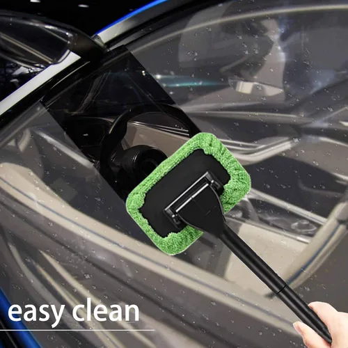 Vista 2 de XINXIYAN Herramienta de limpieza de parabrisas para coche, limpiador de ventanas de automóvil, herramienta de limpieza interior de parabrisas