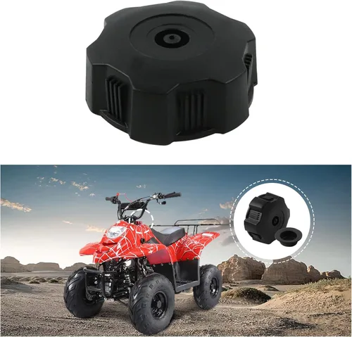Vista 7 de FLYPIG Tapa del tanque de combustible de gas para 50cc 70cc 125cc ATV Quad 4 Wheeler Buyang Coolsport Sunl Kazuma Roketa ATV 3050A 3050AX 3050C