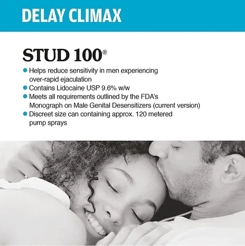 Vista 8 de Stud 100 Spray desensibilizador genital masculino, caja de 7/16 onzas líquidas (paquete de 1)