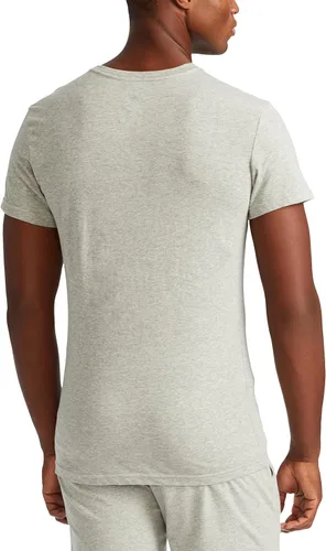 Vista 5 de RALPH LAUREN - Camisetas de algodón ajustadas para hombre, paquete de 3