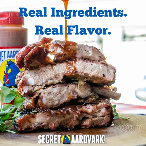 Vista 6 de Secret Aardvark Salsa picante Habanero – Pimientos habaneros y tomates asados, salsa picante medianamente especiada, salsa barbacoa, sin OGM, baja