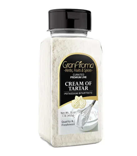 Vista 7 de GranAroma, Crema de tártaro, 8 onzas Para hornear, estabilizar claras de huevo y espesar salsas