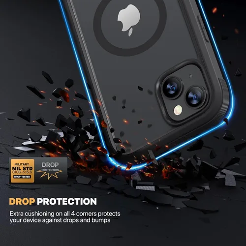 Vista 1012 de DIACLARA - Funda transparente compatible con iPhone XR 6.1 pulgadas 2018