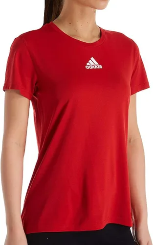 Vista 3 de adidas Camiseta Creator Climalite de manga corta con cuello redondo para mujer, 12H5