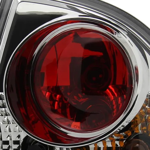 Vista 5 de SPEC-D TUNING Luces traseras de lente transparente con carcasa cromada Para VW Passat 4Dr Sedan 2001-2005