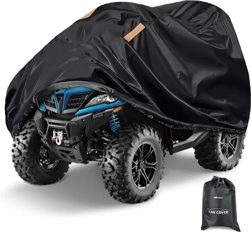 Vista 9 de Nilight Funda para ATV Impermeable Material 420D Ripstop Resistente 4 ruedas Funda para Quad Todo Tiempo Protección UV para Kawasaki Yamaha Polaris