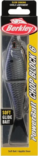 Vista 4 de Berkley PowerBait Chop Block Cebo de pesca suave Molleja cromada