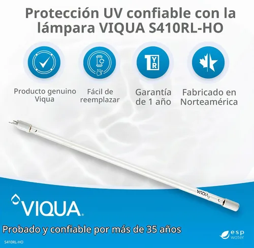 Vista 2 de Viqua S410RL-HO - Lámpara UV de repuesto, original OEM