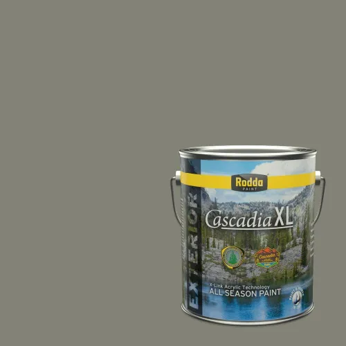 Vista 9 de Rodda Paint CASCADIA XL - Pintura satinada exterior e imprimación en uno, cuarto de galón, banderín para bebé