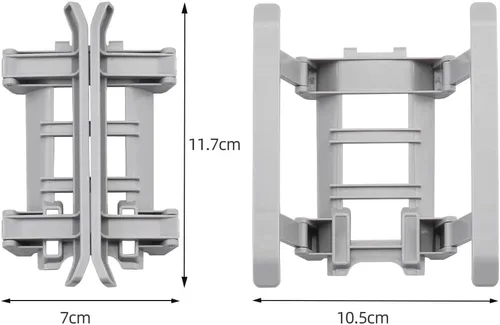 Vista 5 de Tren de aterrizaje plegable Drone Elevación de la pierna Soporte de Soporte para D-‐ Mavic Air 2 /Air 2S Drones Accesorios