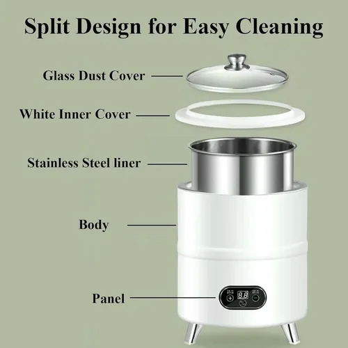 Vista 7 de Automatic Constant Temperature Yogurt Machine, Commercial Intelligent Fermenter, Stainless Steel Yogurt Maker Machine for Natto Sweet Rice Wine