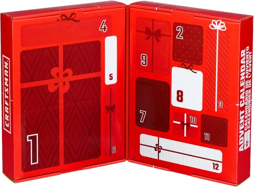 Vista 6 de 12 Days of CRAFTSMAN Advent Calendar, Limited Edition Gift Box CMMT12426A