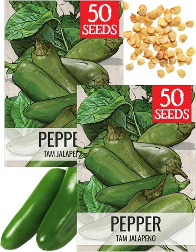 Vista 112 de Seed Needs - Semillas de pimiento arcoíris para plantar verduras, 1 paquete