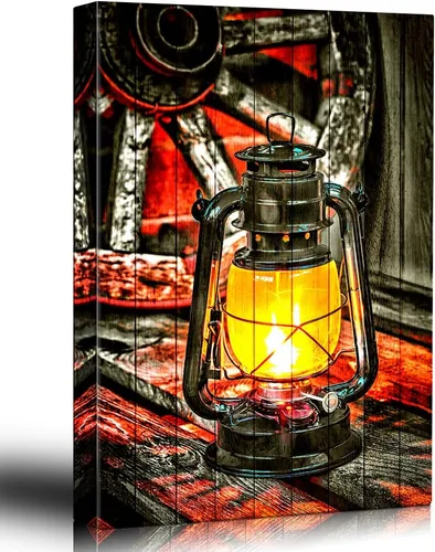 Vista 40 de Hermoso paisaje lona Wall Decor, arte moderno, Home Sets, 12" x 18