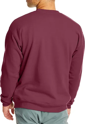 Vista 2 de Hanes Sudadera EcoSmart con capucha para hombre, de forro polar, de peso medio, sudadera con capucha para hombre