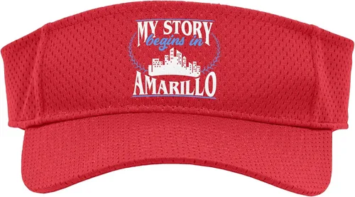 Vista 8 de Born in Amarillo Sport Sun Visor