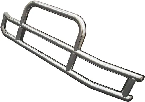 Vista 7 de Par de esquinas de parachoques + protector de ciervo de acero inoxidable + rejilla para Kenworth T680