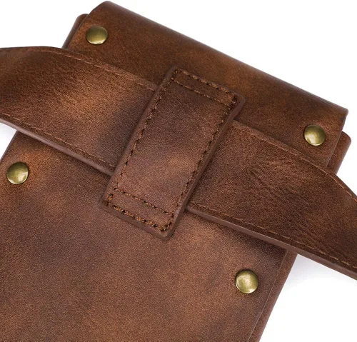 Vista 5 de Rebajas Cyber Monday Ofertas Venta Steampunk Riñonera Bolso para cintura Moda Gótico Hombro Bandolera Bandolera Muslo Pierna Capucha Bolsa de Viaje