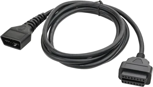 Vista 6 de iKKEGOL Cable cordón de extensión OBD2 OBD II macho a hembra completo de 16 pines, adaptador de herramienta de diagnóstico para auto coche vehículo