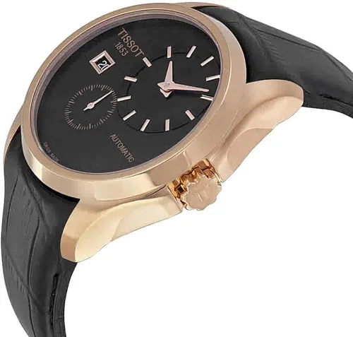 Vista 4 de Tissot Reloj T0354283605100 con pantalla analógica automática de viento automático negro