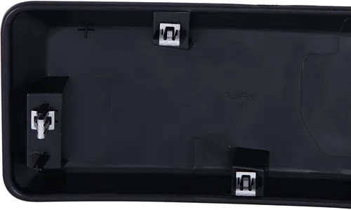 Vista 5 de Cubierta de parachoques delantero, panel de ajuste de rejilla inferior, de plástico, apto para Ford F150 2018-2020, color negro